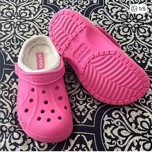 CROCS Vibrant Pink shoes